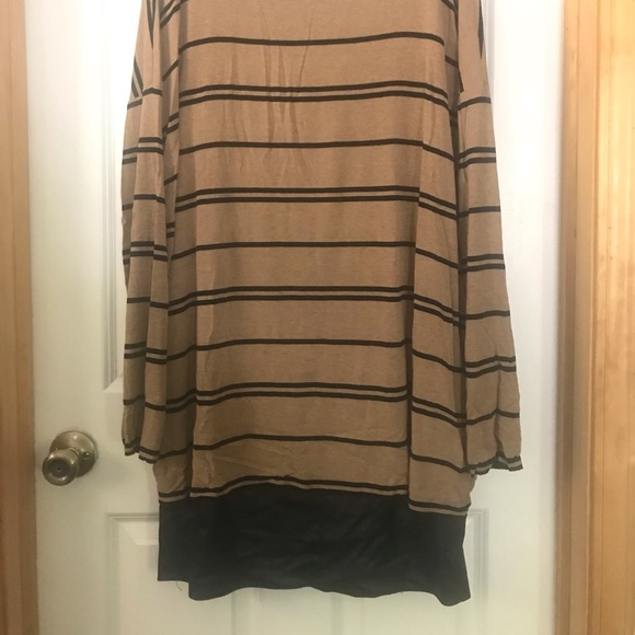 Bailey 44 layered dress w/faux leather skirt - Picture 3 of 6